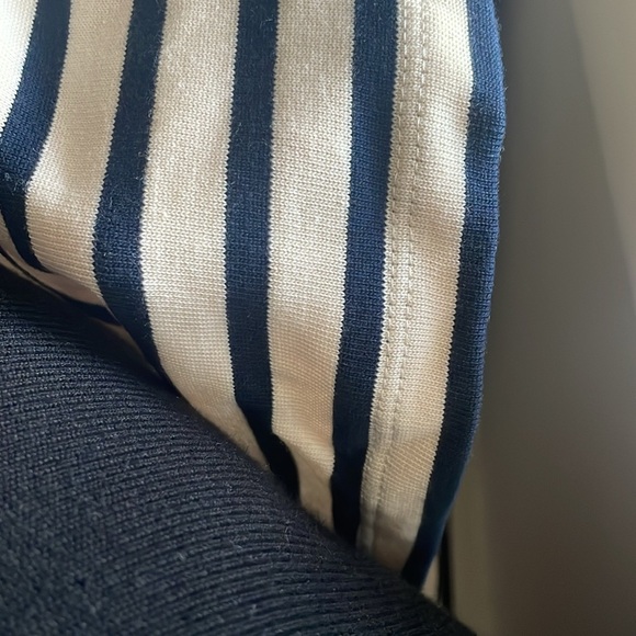 Madewell Womens XXS Striped Long Sleeve Top with Flared Cuffs 100% Cotton - Picture 6 of 6